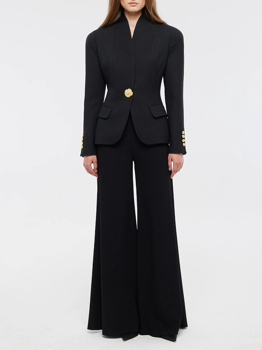 Жакет из шерсти и шелка Azalia