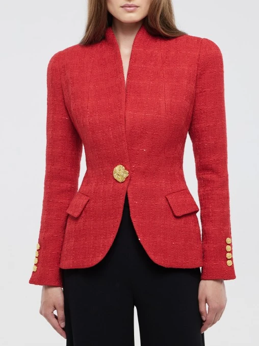 Жакет Ekaterina шерстяной SASHASKVO