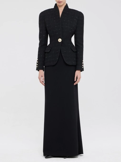 Жакет Ekaterina шерстяной SASHASKVO