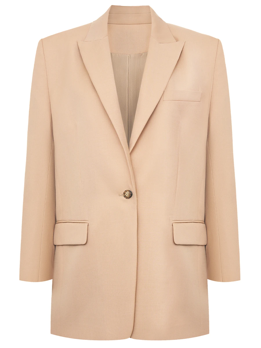 Пиджак из шерсти и шелка Kirilla