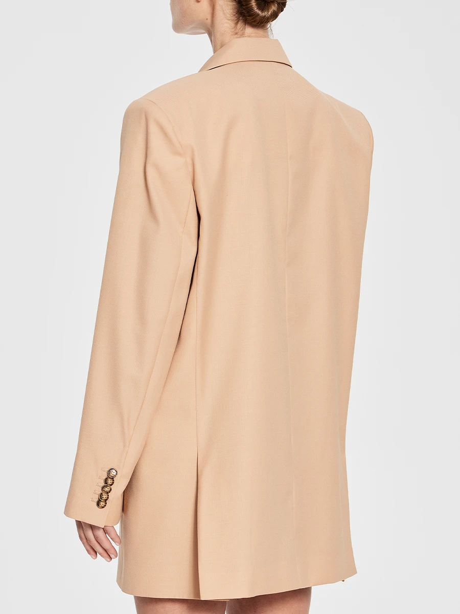 Пиджак из шерсти и шелка Kirilla