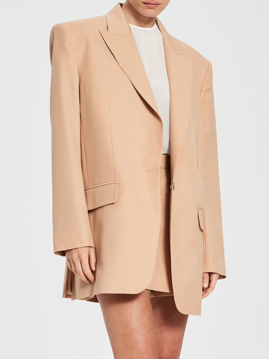 Пиджак из шерсти и шелка Kirilla