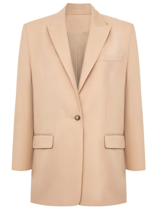 Пиджак из шерсти и шелка Kirilla SASHASKVO