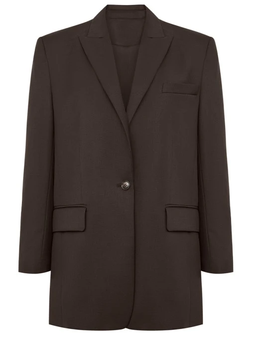 Пиджак из шерсти и шелка Kirilla SASHASKVO