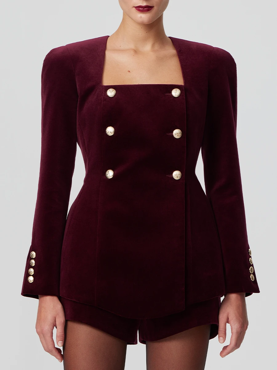 Жакет Ravshana бархатный
