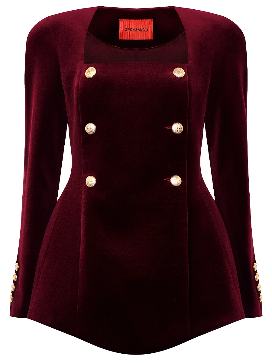 Жакет Ravshana бархатный