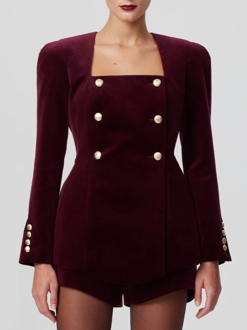 Жакет Ravshana бархатный SASHASKVO
