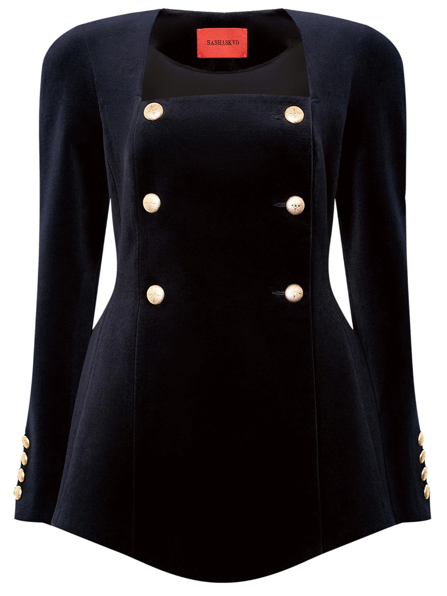 Жакет Ravshana бархатный