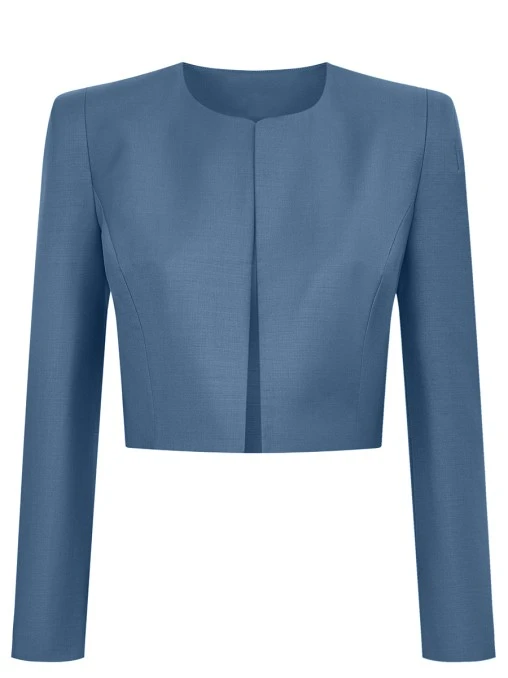 Жакет из шерсти и вискозы Slava SASHASKVO