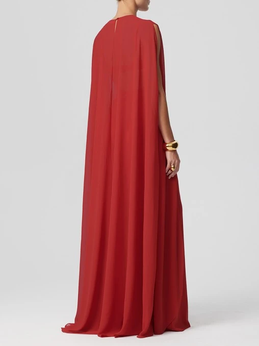 Кейп из вискозы Rose SASHASKVO