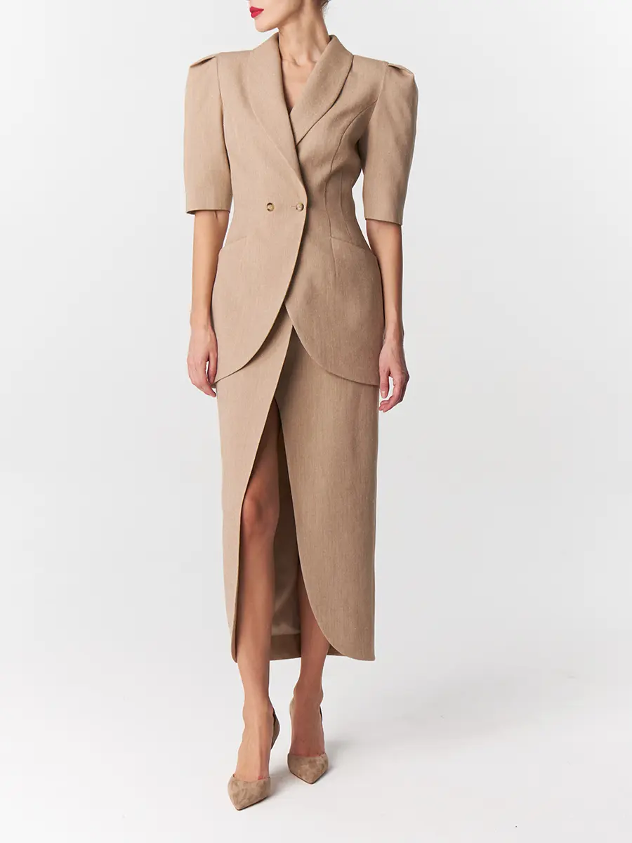 Комплект Liliya льняной