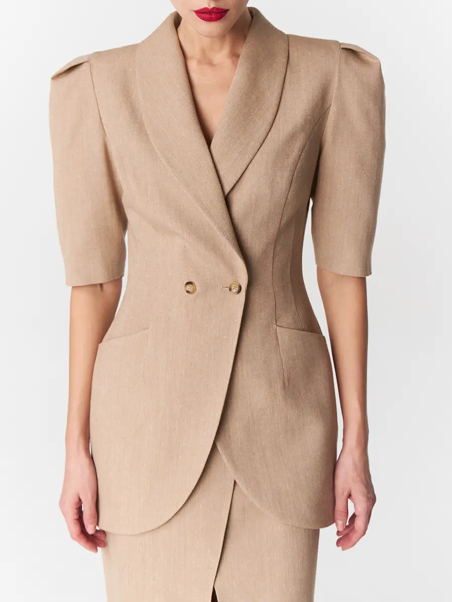 Комплект Liliya льняной