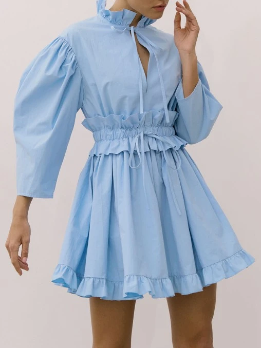 Платье хлопковое Oksana SASHASKVO