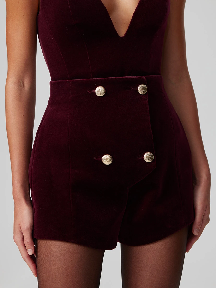 Шорты Rimma бархатные