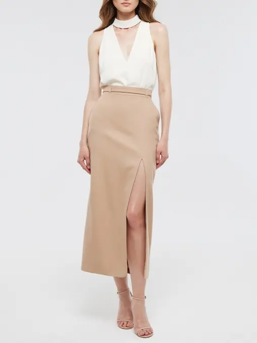 Юбка Ivetta из шерсти SASHASKVO