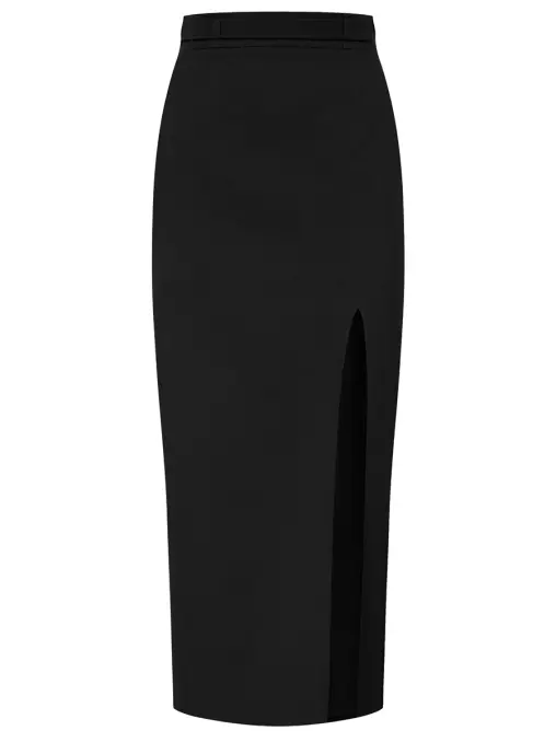 Юбка Ivetta из шерсти SASHASKVO