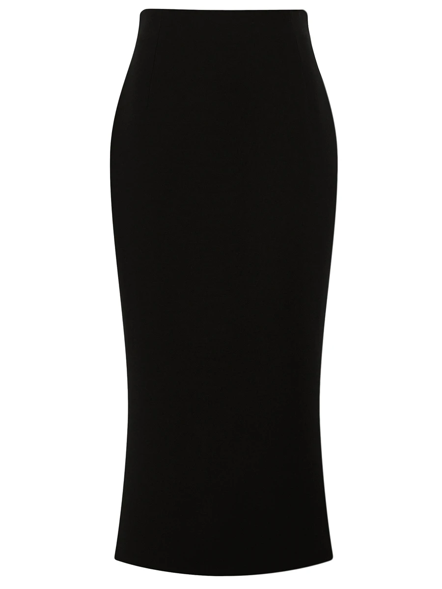 Юбка из шерсти и шелка Ninel