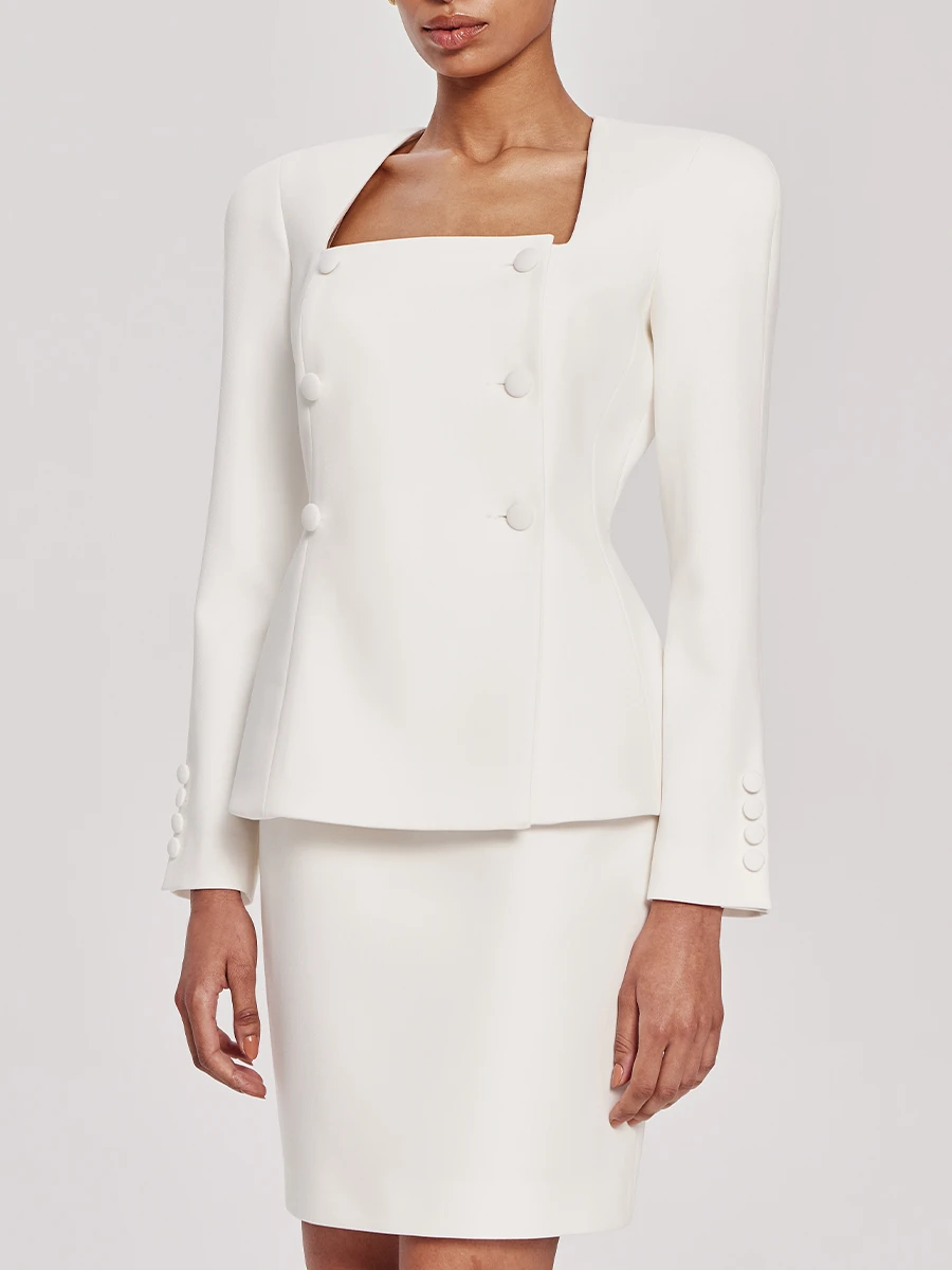 Юбка из шерсти и шелка Rakel