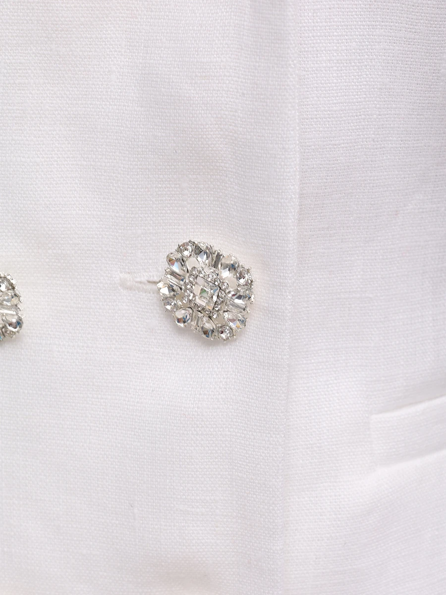 Жилет льняной