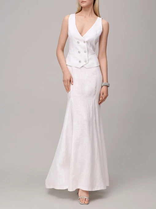 Жилет льняной ALINE