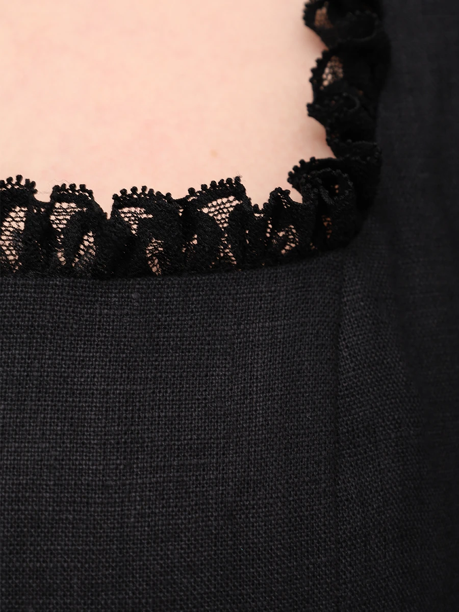 Платье льняное