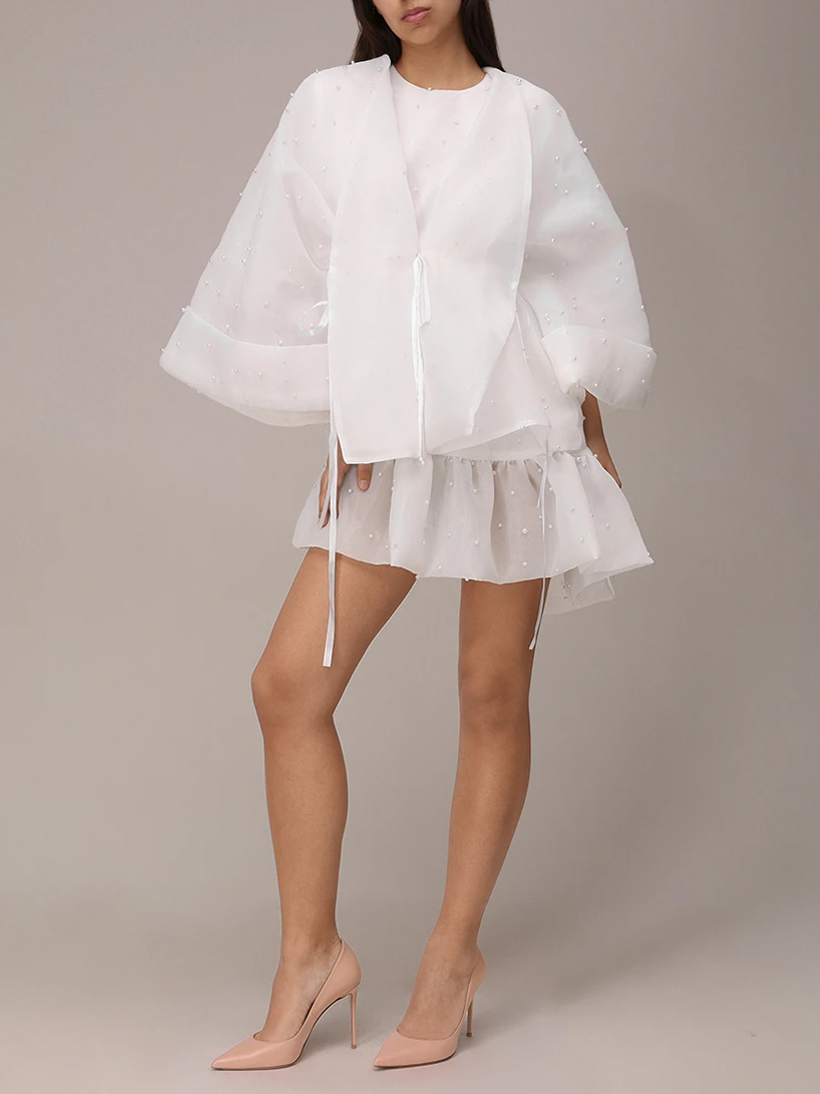 Блуза-кимоно из органзы