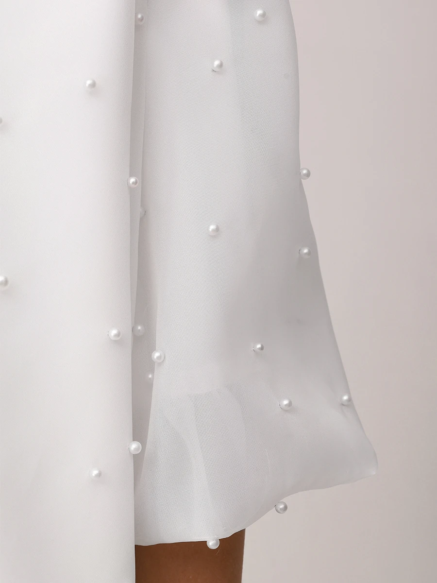 Платье из органзы