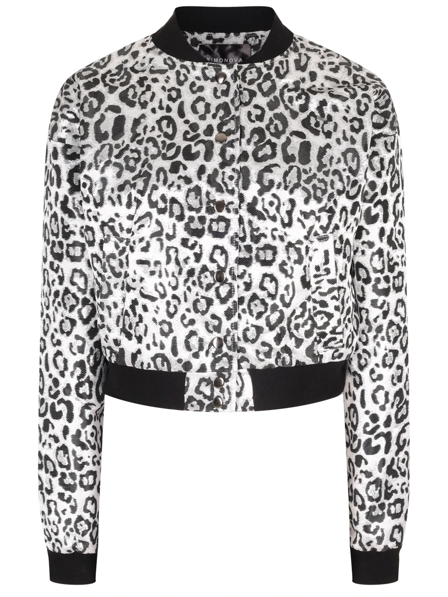 Бомбер с принтом