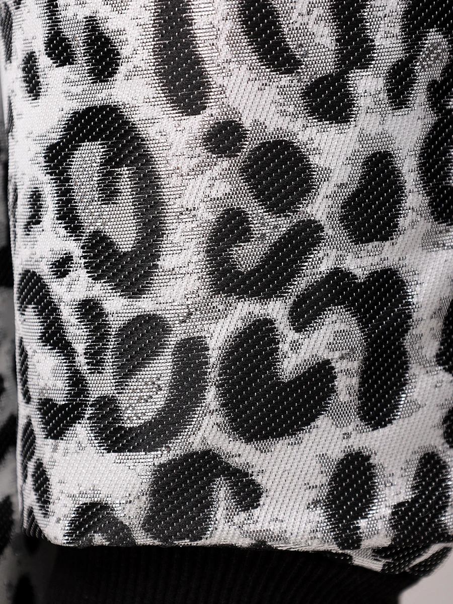 Бомбер с принтом