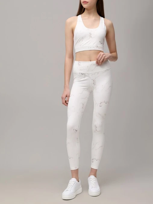 Леггинсы с принтом BORN