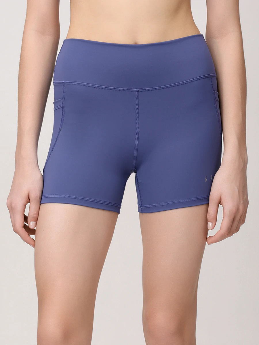 Шорты однотонные