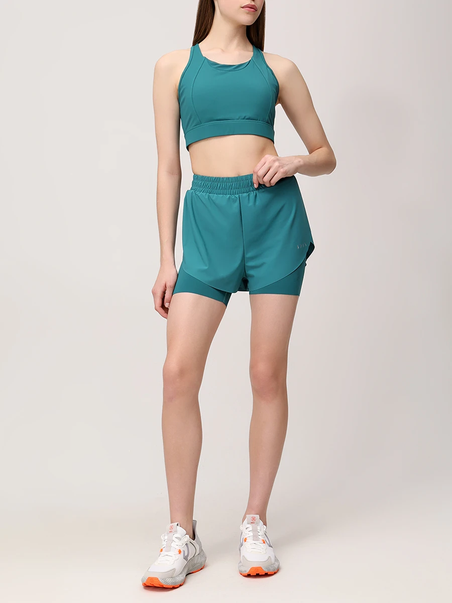 Шорты однотонные