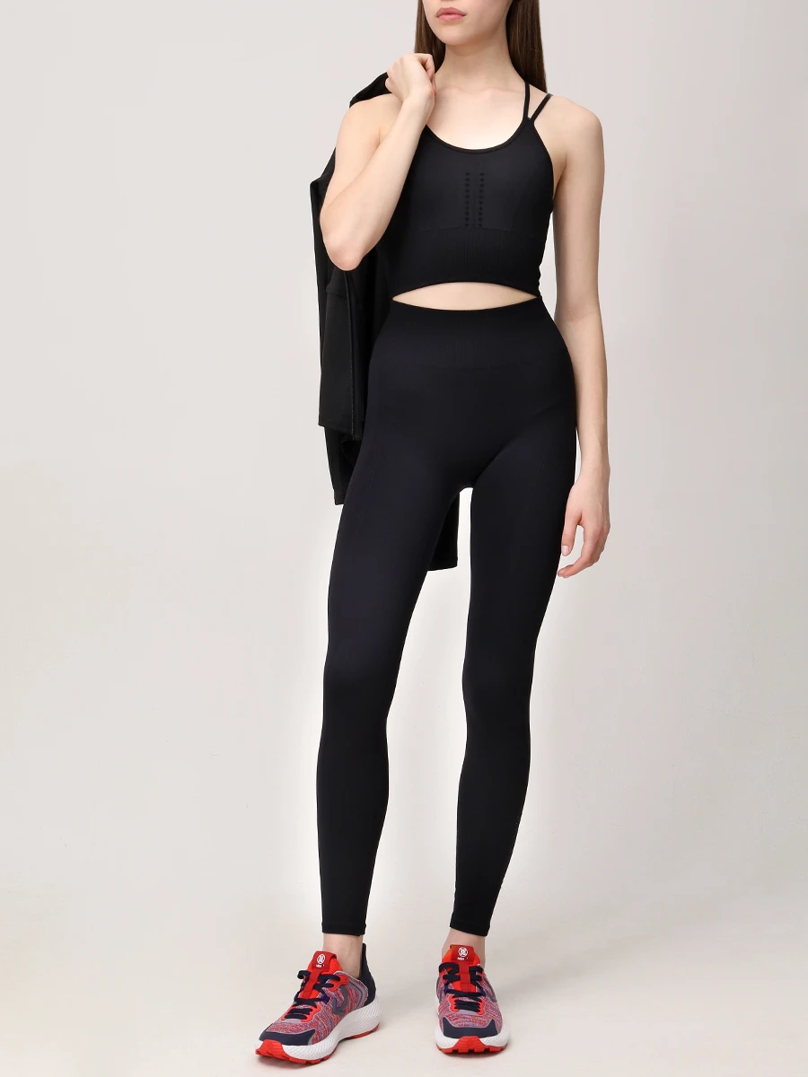 Леггинсы однотонные