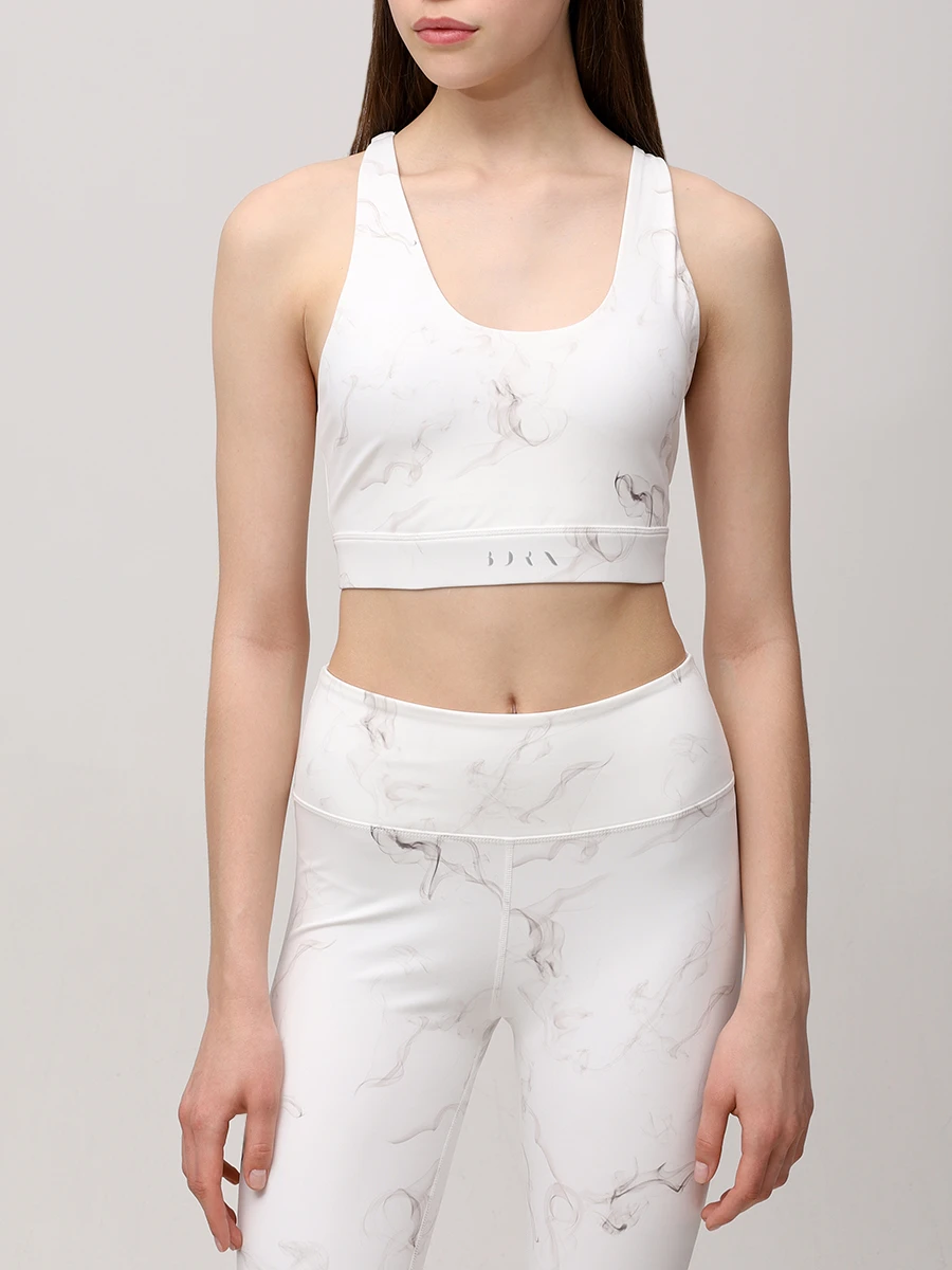 Топ с принтом