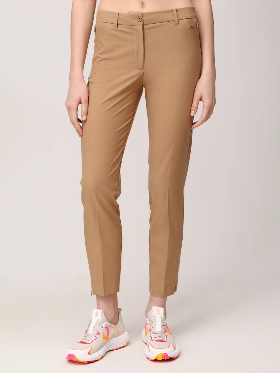 Брюки однотонные