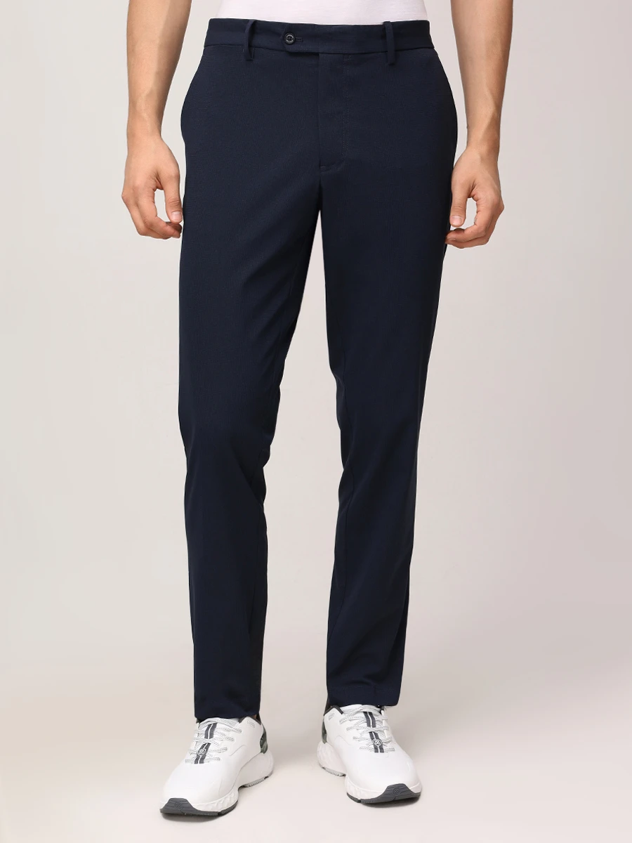 Брюки однотонные