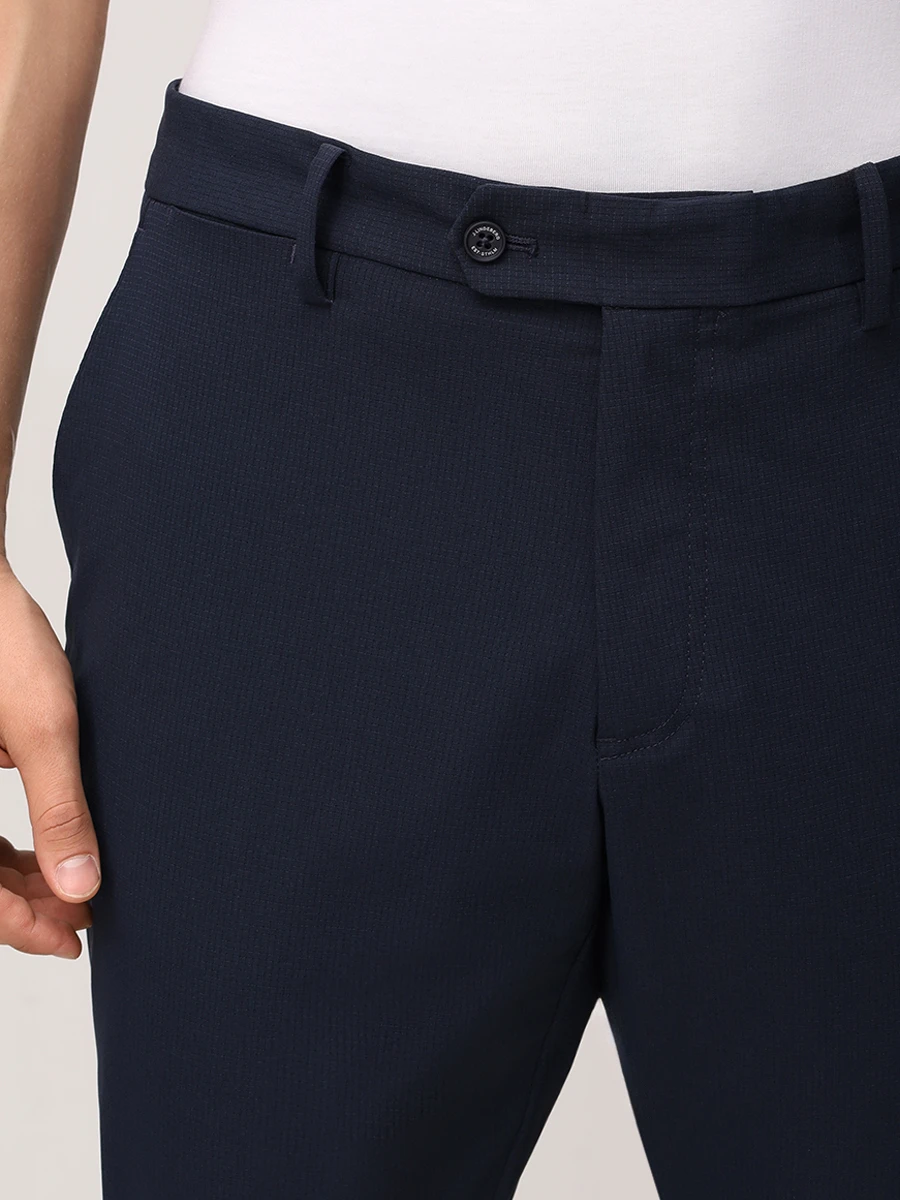 Брюки однотонные