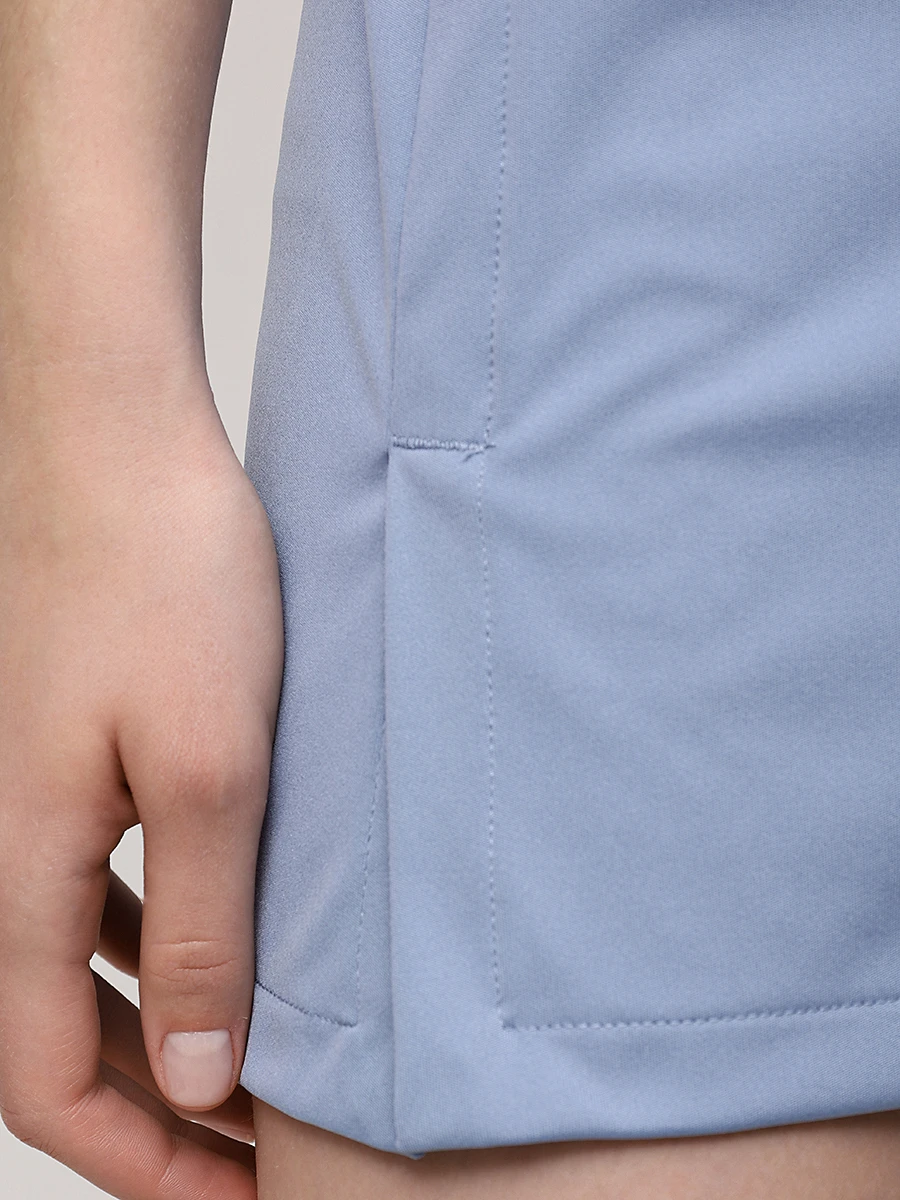 Юбка однотонная