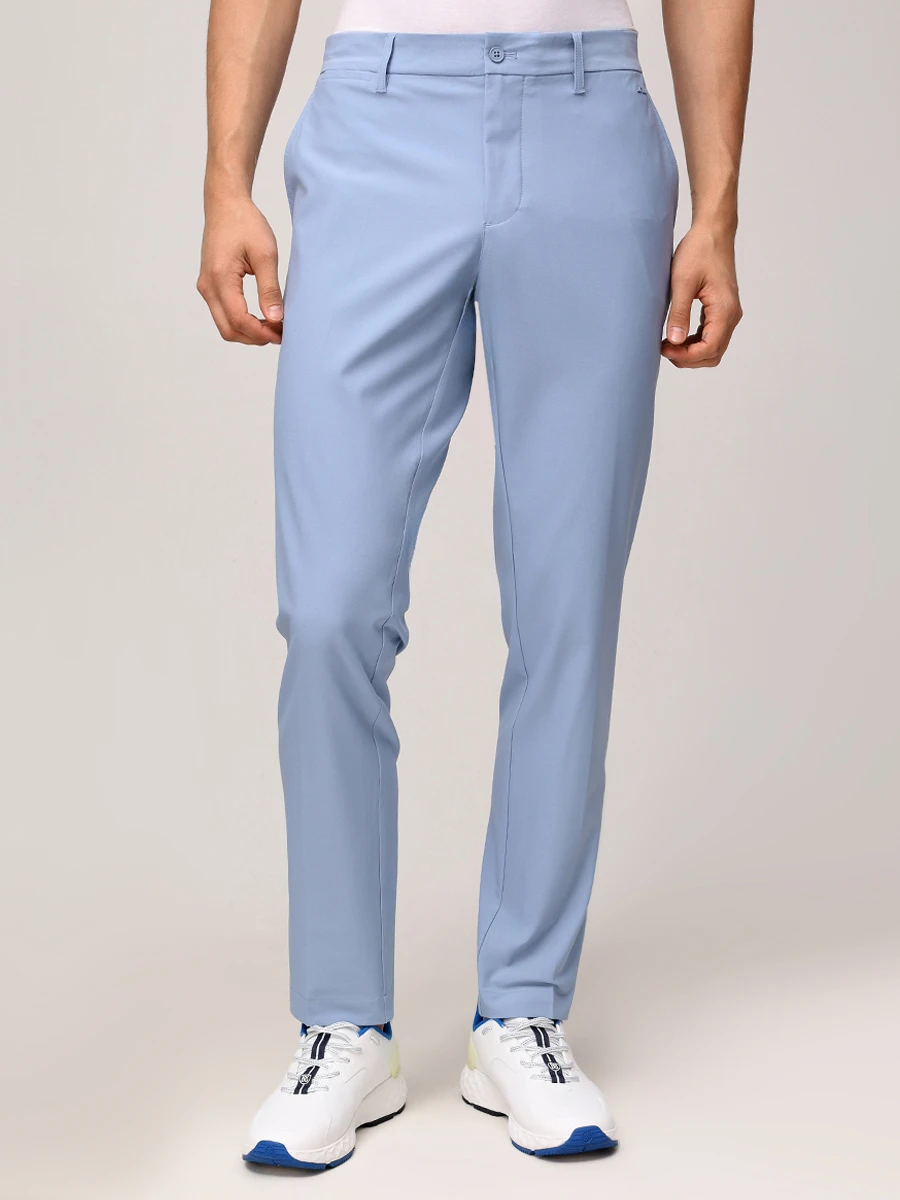 Брюки однотонные