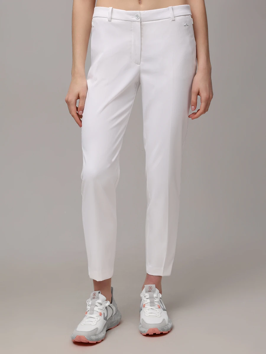 Брюки однотонные