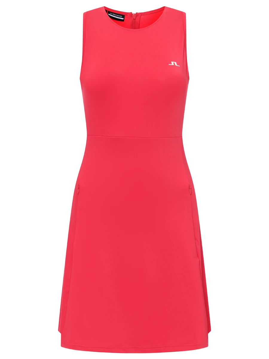 Платье однотонное