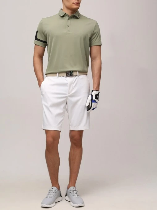 Поло с логотипом J.LINDEBERG