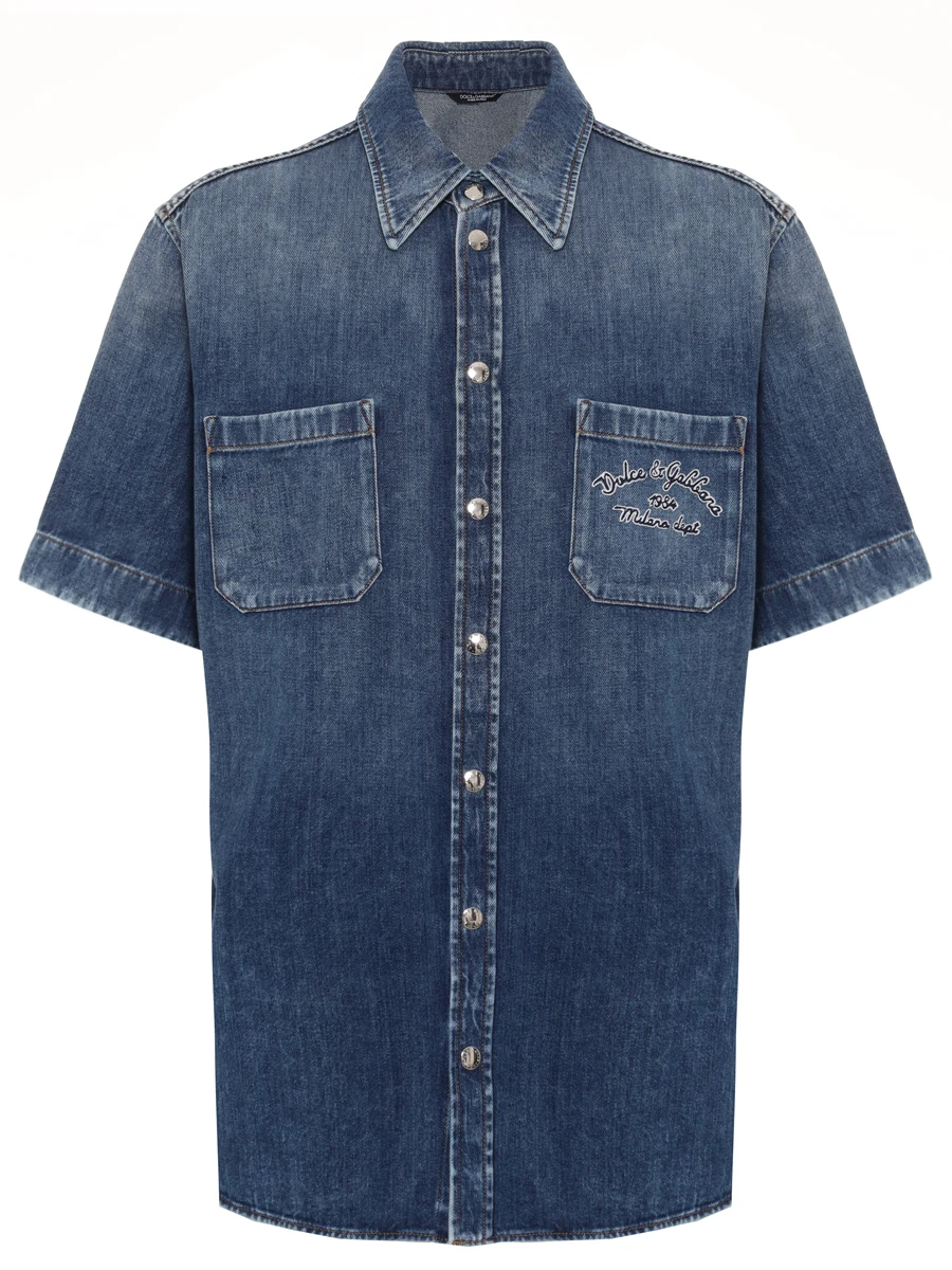 Рубашка джинсовая