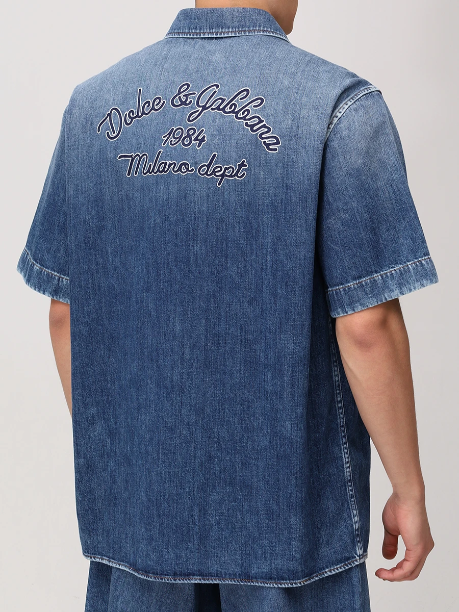 Рубашка джинсовая