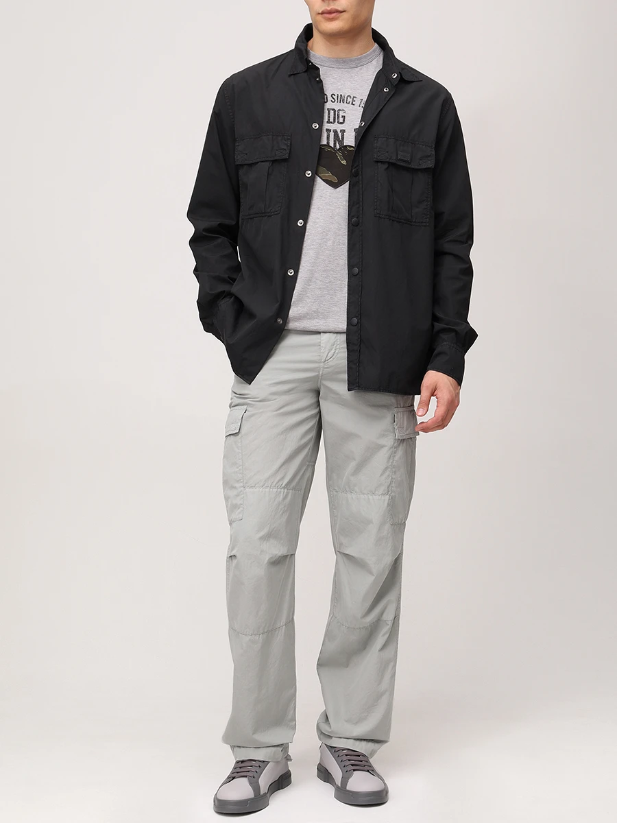 Брюки-карго хлопковые