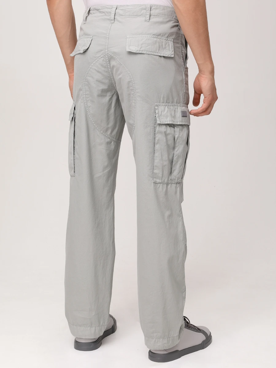 Брюки-карго хлопковые