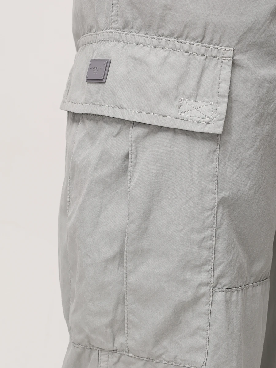 Брюки-карго хлопковые