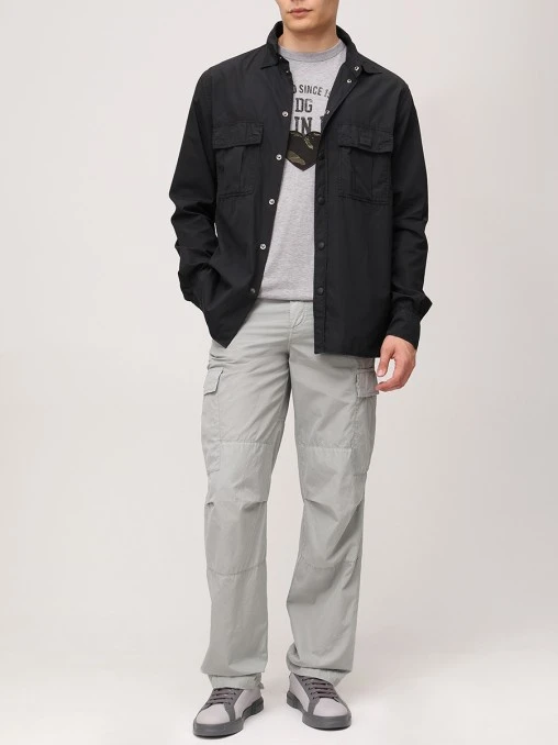 Брюки-карго хлопковые DOLCE & GABBANA