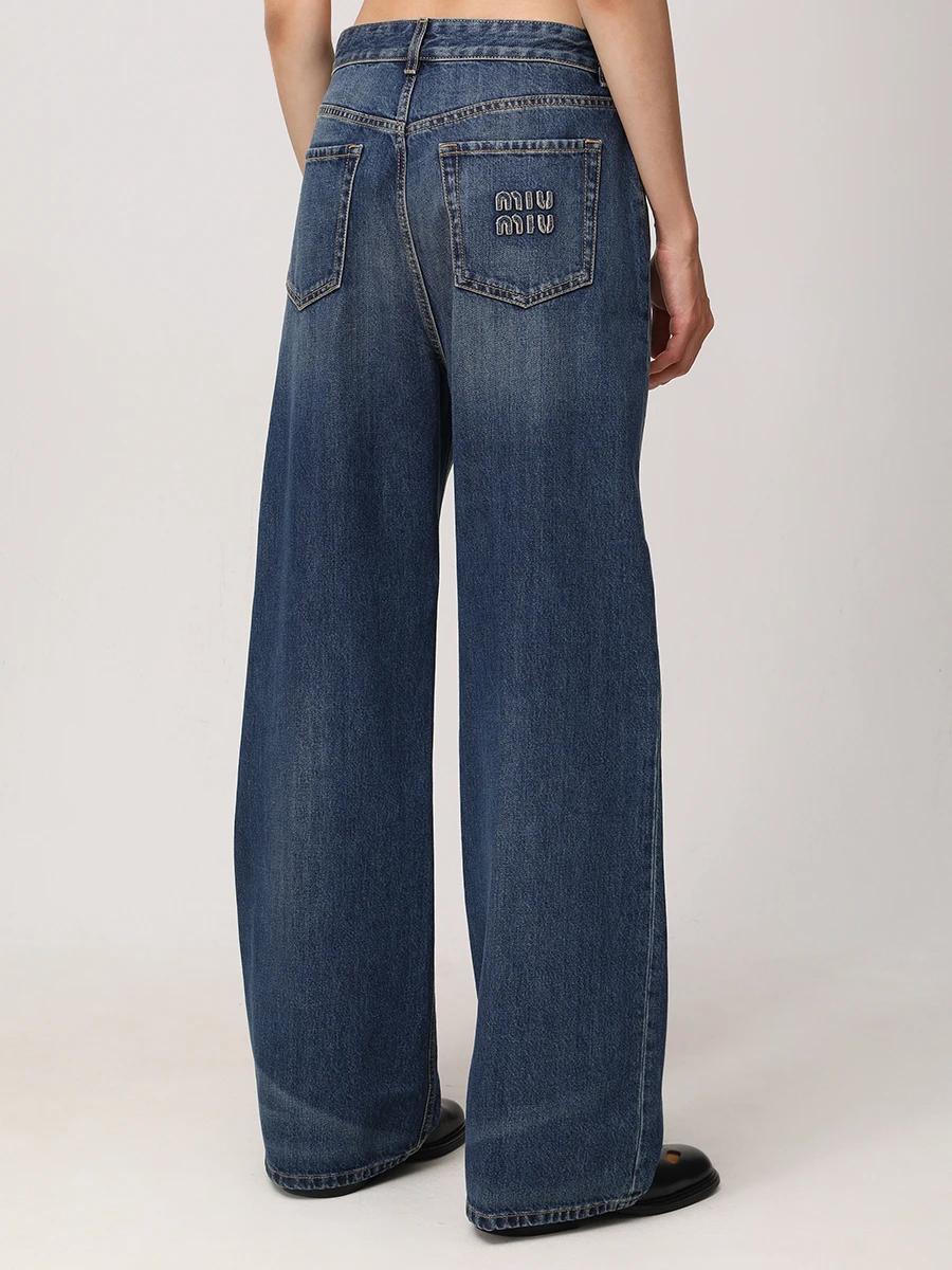 Джинсы хлопковые