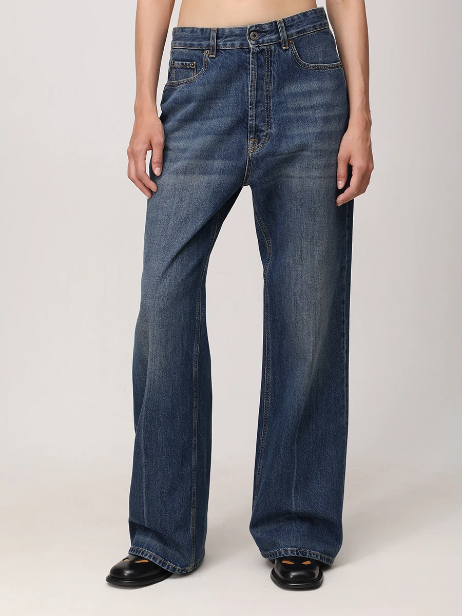 Джинсы хлопковые